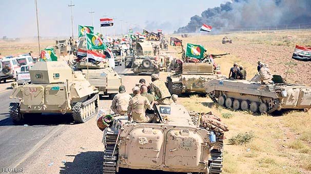 Irak güçleri Kerkük’e girdi