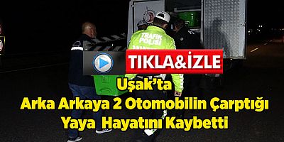 Uşak’ta Gölete Düşen Araç Sürücüsünden Kötü Haber