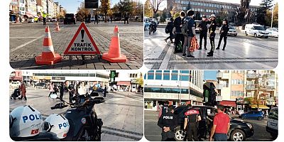 Uşak’ta Huzur İçin Çalışmalar Devam Ediyor 